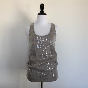 NWT Ann Taylor tank top with sequins